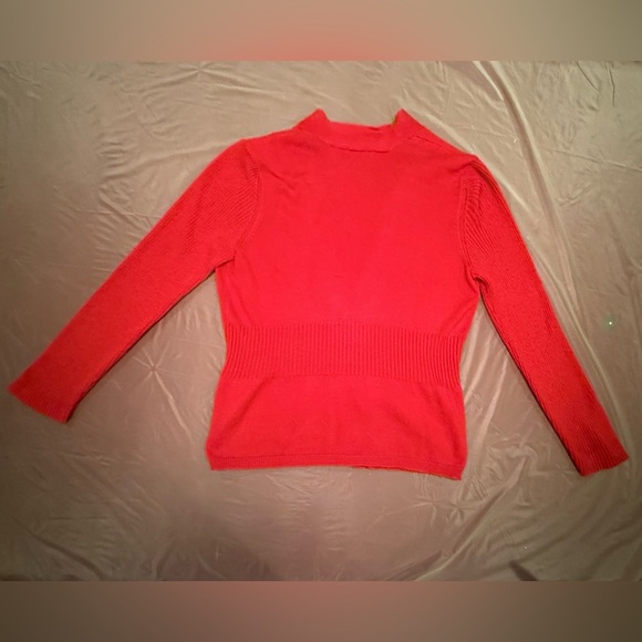 NIC+ZOE Red Women's Cardigan Sweater Blazer Size XL MSRP $148 - Picture 3 of 9